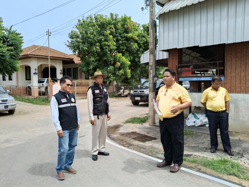 โครงการปรับปรุงผิวจราจรแอสฟัสติกคอนกรีต จำนวน 5ช่วง ภายในหมู่บ้านเชื่อมต่อระหว่างหมู่ที่ 1,2,7,8